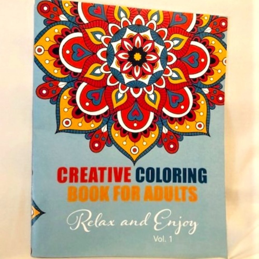 Creative Coloring Book for Adults Relax & Enjoy